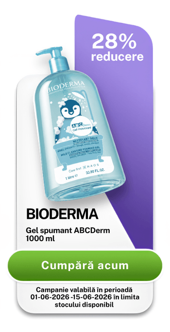 Promotie cu reducere 28% la Bioderma AbcDerm
