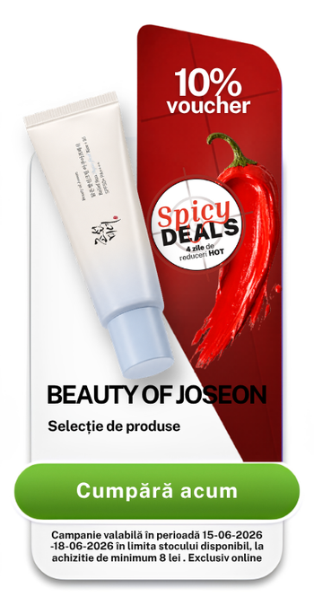 Promotie cu 10% voucher aplicat in cos la Beauty Of Joseon - Spicy Deals