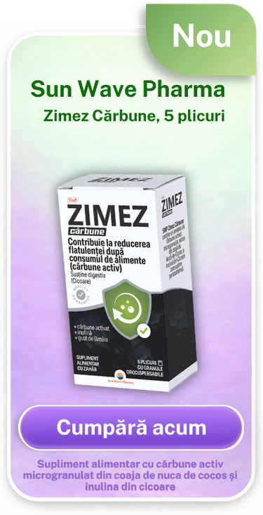 Zimez Carbune, 5 plicuri, Sun Wave Pharma 