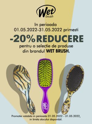 20% Reducere la Wet Brush