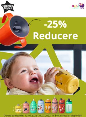 25% Reducere la Tommee Tippee