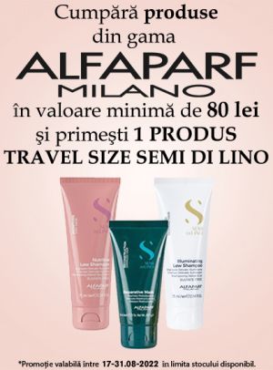 Campanie cu produs promotional Alfaparf Sampon nutritiv 75ml