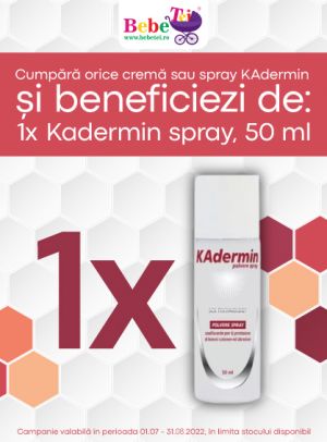 Campanie cu produs promotional Kadermin Spray 