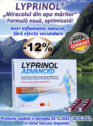 cu Reducere 12% la Lyprinol Advanced
