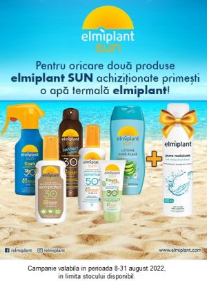 Elmiplant Sun cu produs promotional