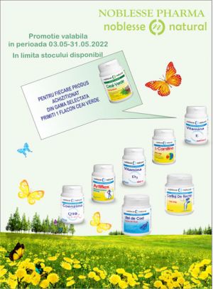Noblesse cu produs promotional Ceai verde, 30 capsule