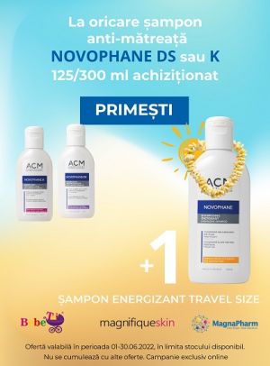 Novophane cu produs promotional