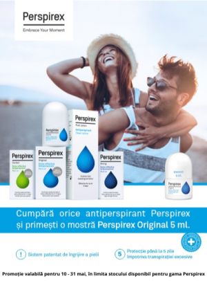 Perspirex cu produs promotional Perspirex Original 5ml