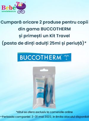 produs promotional Buccotherm Kit Pasta adulti 25ml + Periuta de dinti adulti