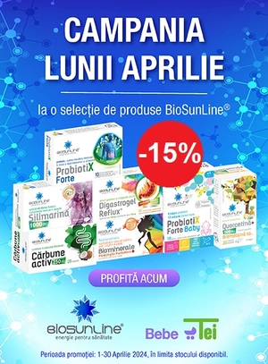 Promotie cu 15% reducere la BioSunLine