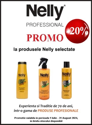 Promotie cu 20% reducere la Nelly Professional