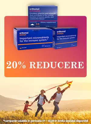 Promotie cu 20% reducere la Orthomol