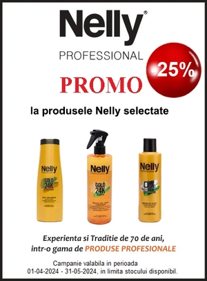 Promotie cu 25% reducere la Nelly