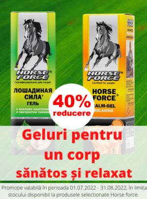 Promotie cu 40% reducere la Horse Force