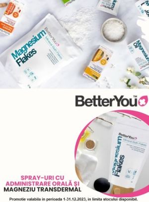 Promotie cu produs promotional la BetterYou