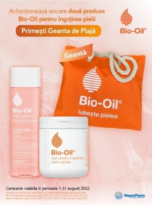 Promotie cu produs promotional la Bio Oil
