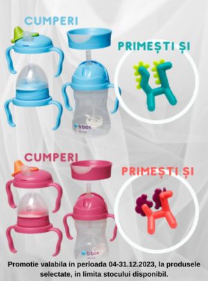 Promotie cu produs promotional la Boon