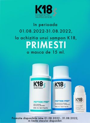 Promotie cu produs promotional la K18