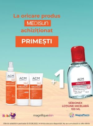 Promotie cu produs promotional la Medisun