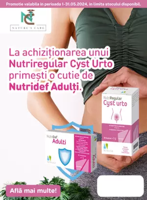 Promotie cu produs promotional la Nutrileya