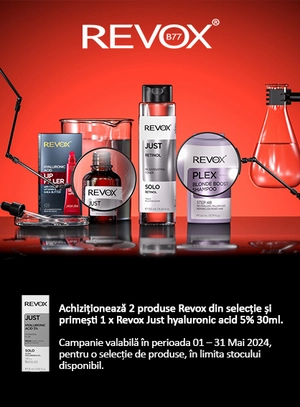 Promotie cu produs promotional la Revox