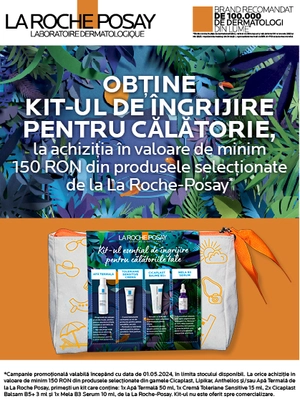 Promotie cu produs promotional La Roche Posay Anthelios