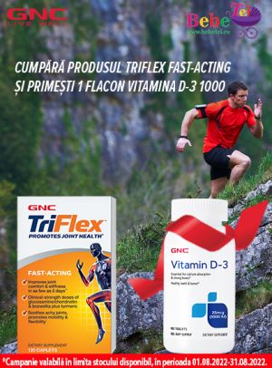 Promotie cu produs promotional la Triflex