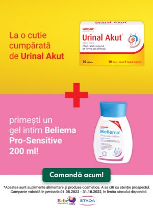 Promotie cu produs promotional la Urinal