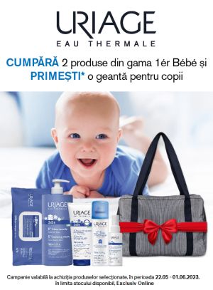 Promotie cu produs promotional Uriage