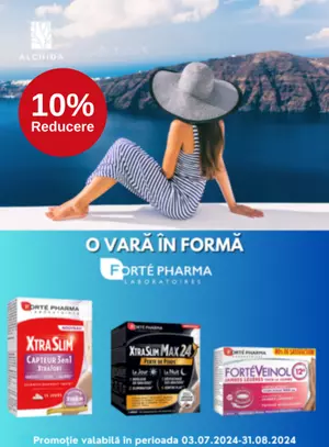 Promotie cu reducere 10% la Forte Pharma