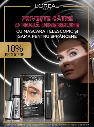 Promotie cu reducere 10% la Loreal Paris Makeup