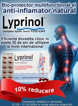 Promotie cu reducere 10% la Lyprinol
