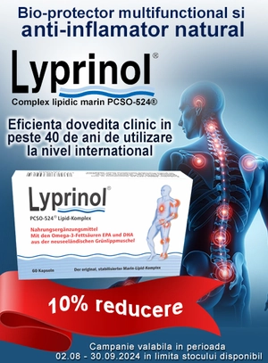 Promotie cu reducere 10% la Lyprinol