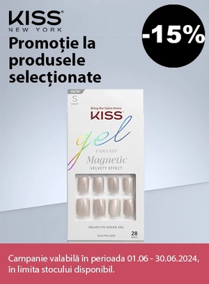 Promotie cu reducere 15% la Kiss