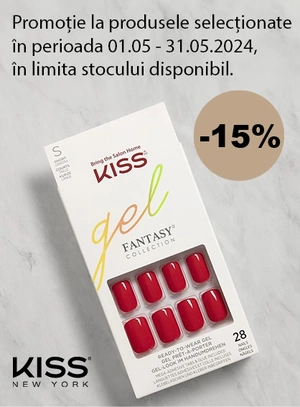 Promotie cu reducere 15% la Kiss