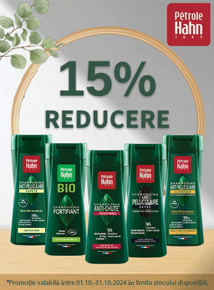 Promotie cu reducere 15% la Petrole Hahn