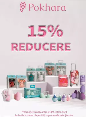 Promotie cu reducere 15% la Pokhara