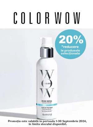 Promotie cu reducere 20% la Color Wow