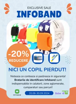 Promotie cu reducere 20% la Infoband