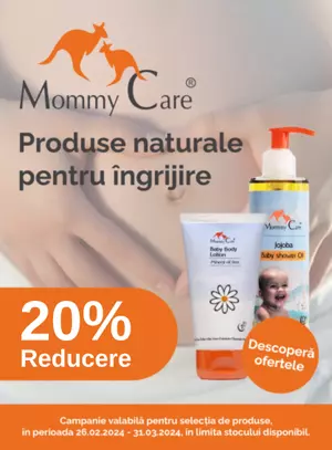 Promotie cu reducere 20% la Mommy Care