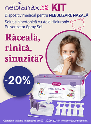 Promotie cu reducere 20% la Nebianax