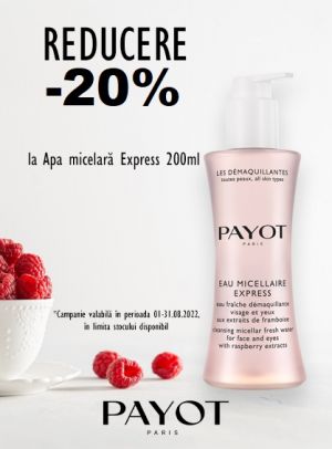 Promotie cu reducere 20% la Payot
