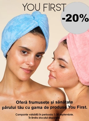 Promotie cu reducere 20% la You First