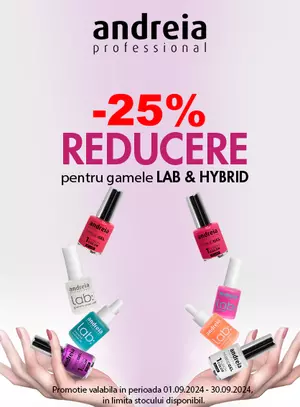 Promotie cu reducere 25% la Andreia