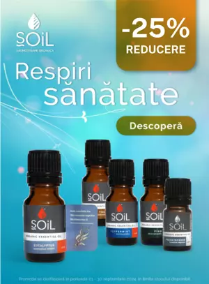 Promotie cu reducere 25% la Soil