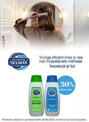 Promotie cu reducere 30% Selmax