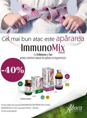 Promotie cu reducere 40% la Aboca Immunomix