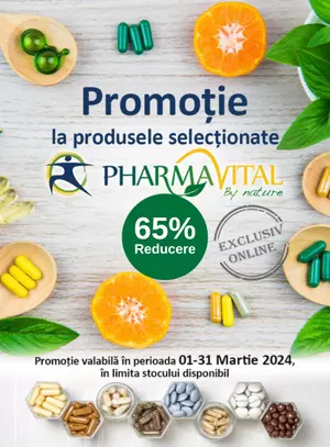 Promotie cu reducere 65% la Xilitol PharmaVital