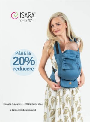 Promotie cu reducere de pana la 20% la Isara