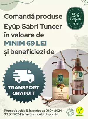Promotie cu transport gratuit la Eyup